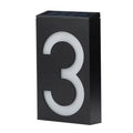 Solar LED House Number Outdoor Address Lights Waterpoof Garden Digital Solar Powered Address Sign Lighted Up for Home Yard Door Zpaxo 3