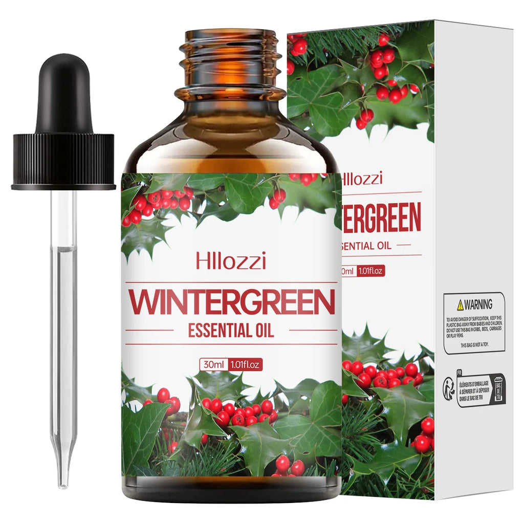Wintergreen essential oil hydration and moisturizing aromatherapy aromatherapy soap diffuser humidifier multifunctional essentia Zpaxo WINTERGREEN 30ml