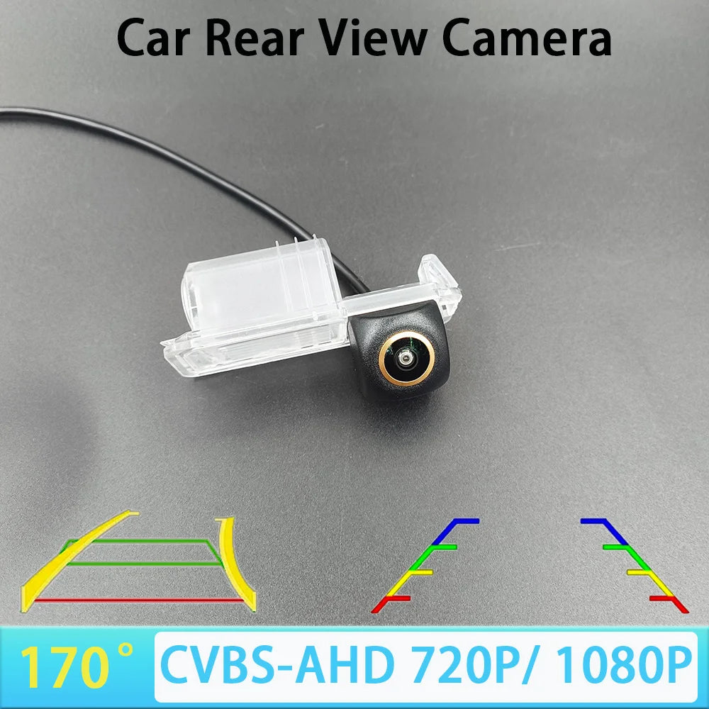 170 AHD1080P CVBS Backup Camera Reverse Rear View VW Golf 6 CC Polo
