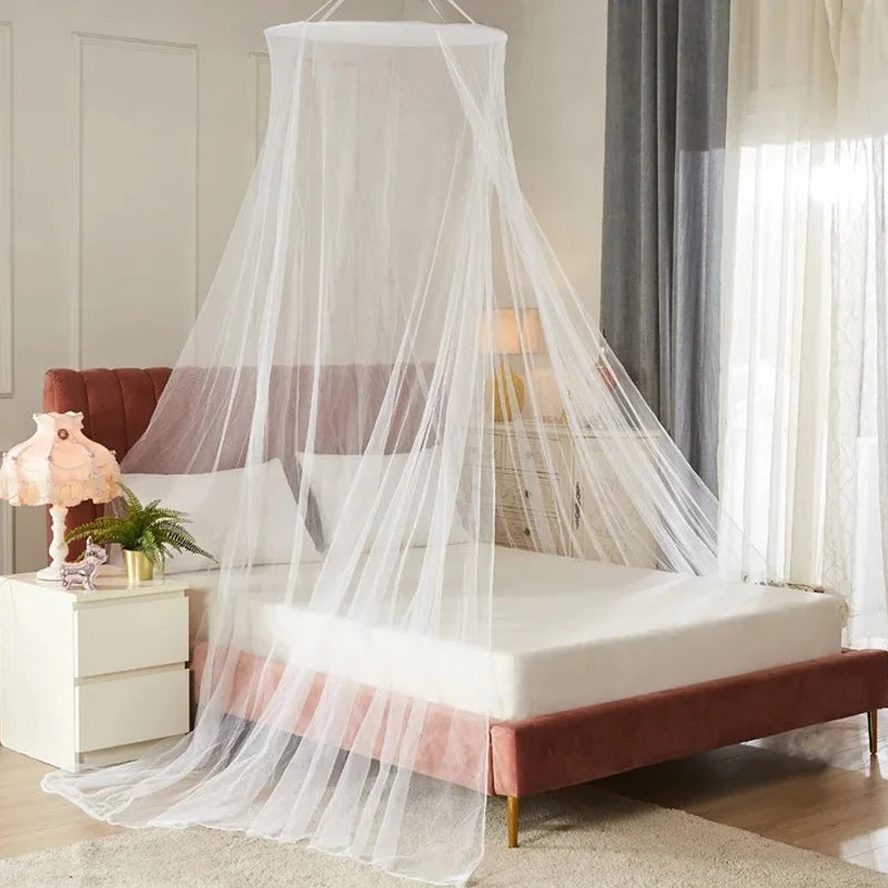 Large Dome Hanging Mosquito Net – Bed Canopy for Home & Camping