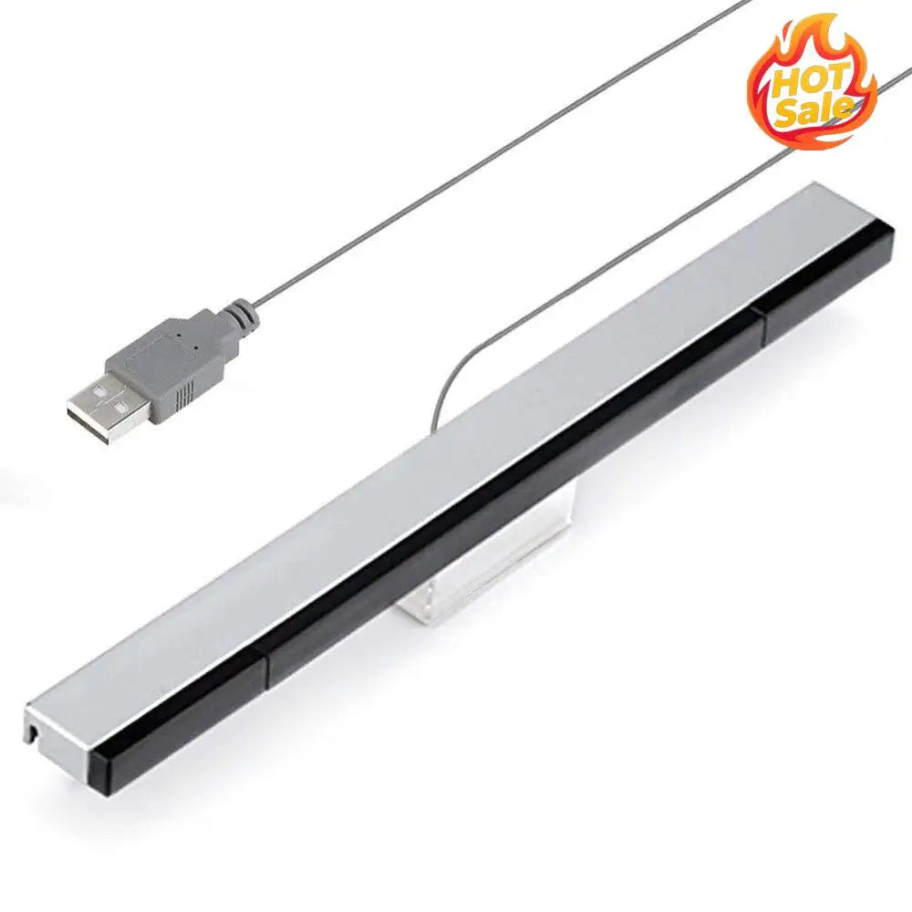 Infrared TV Ray Wired Remote Sensor Bar Game Console Accessories for Wii/Wii U Zpaxo