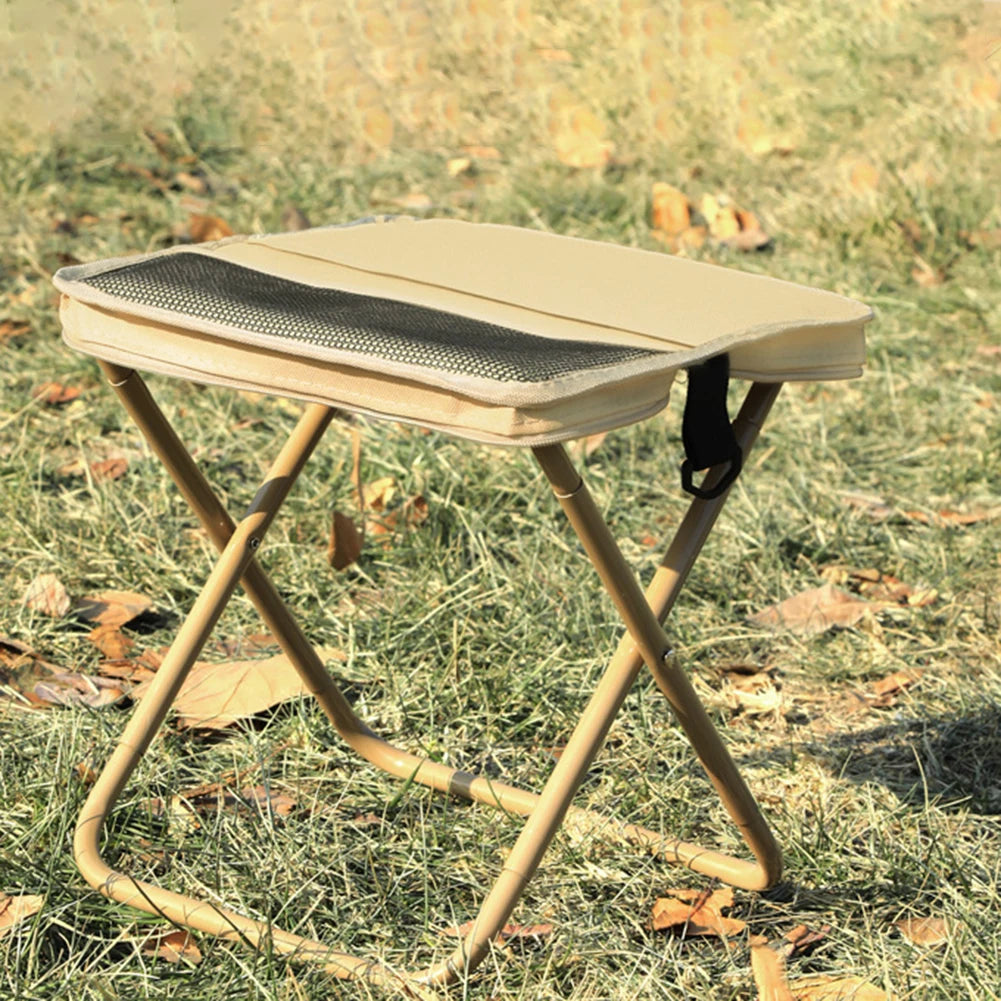 Outdoor Small Stool Lightweight Integrated Storage Chair Wear Resist