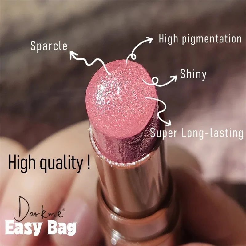 Smooth Lip Liner Pencil Tapered Tip Pearlescent Lipstick Matte Mirror