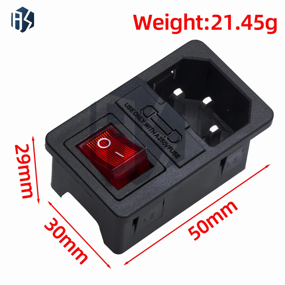 AC-01 15A 250V 3-Channel LED Lighting Control Module Fused Switch Zpaxo