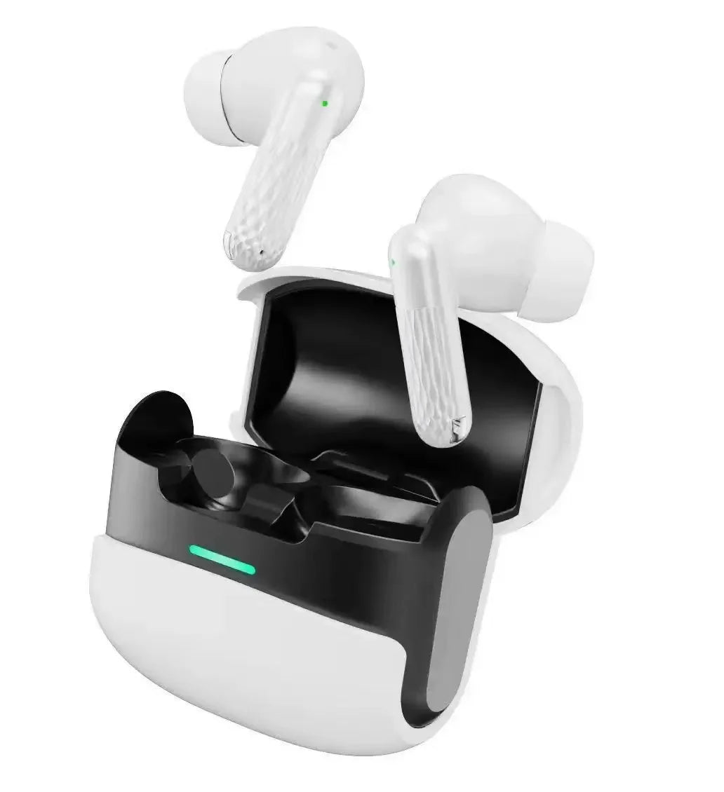 Wireless Bluetooth Noise-canceling Earphones Music Headphones Long Zpaxo U39-white