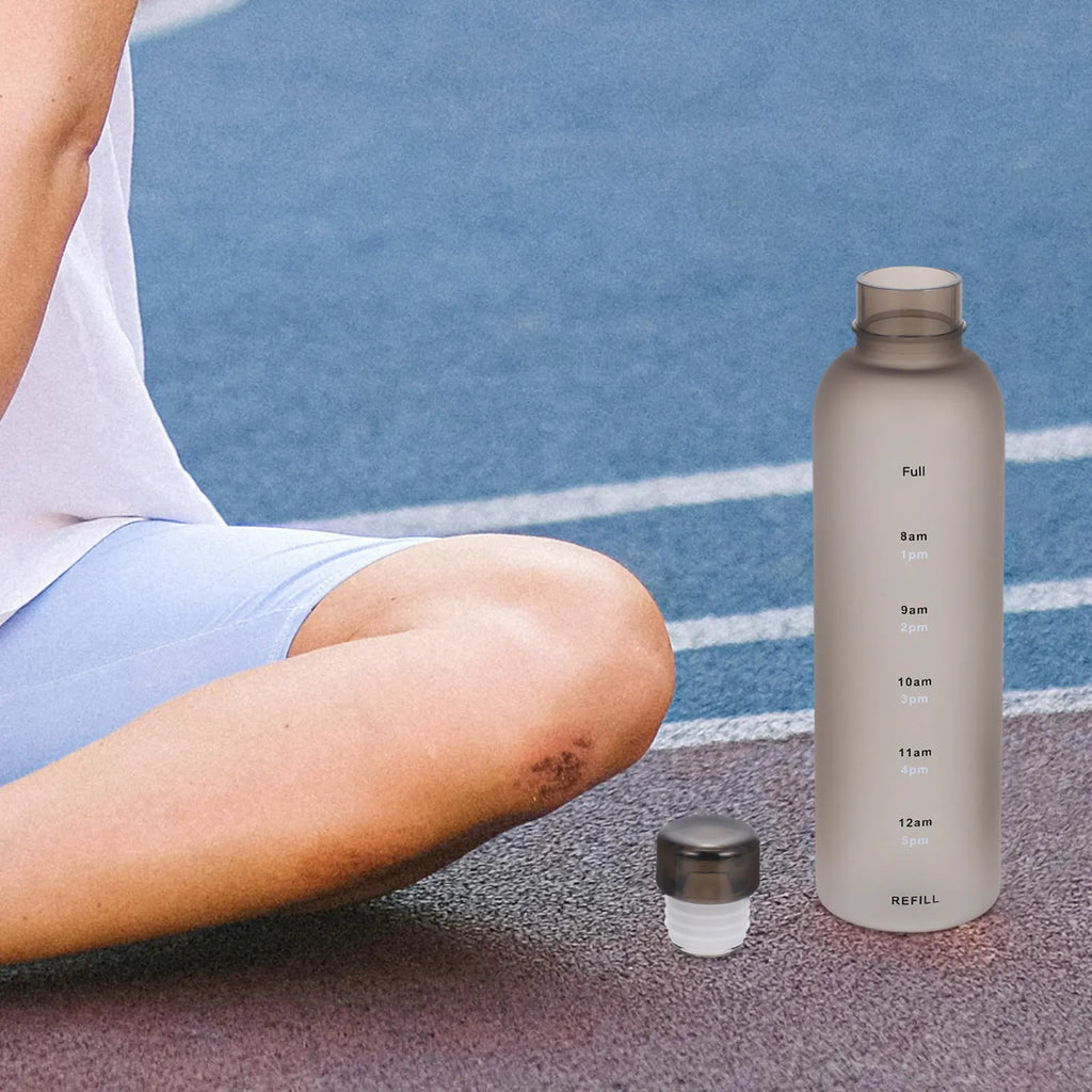 Outdoor Water Bottle Sturdy Food Grade Plastic Portable Travel Flask