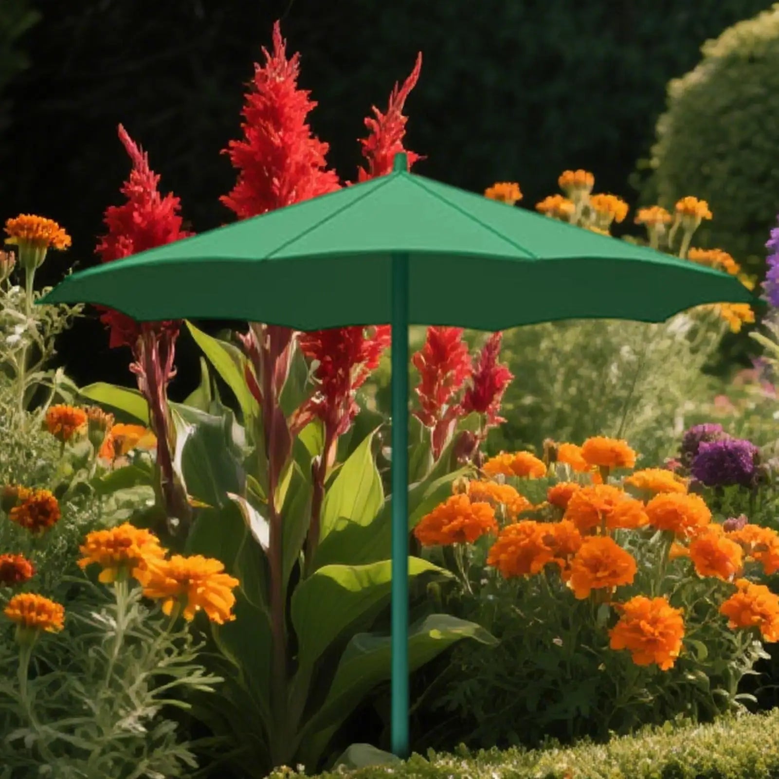 Plant Umbrella Potted Plants Seedlings Sunshade UV-protective Garden