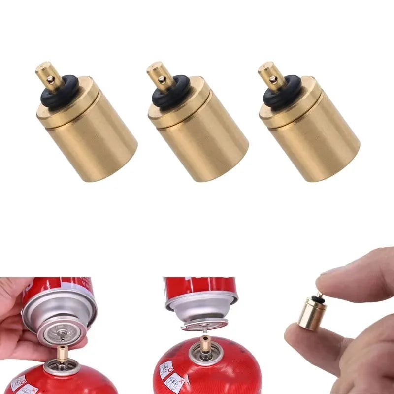 Butane Gas Refill Adapter – Camping Stove Canister Fill Valve