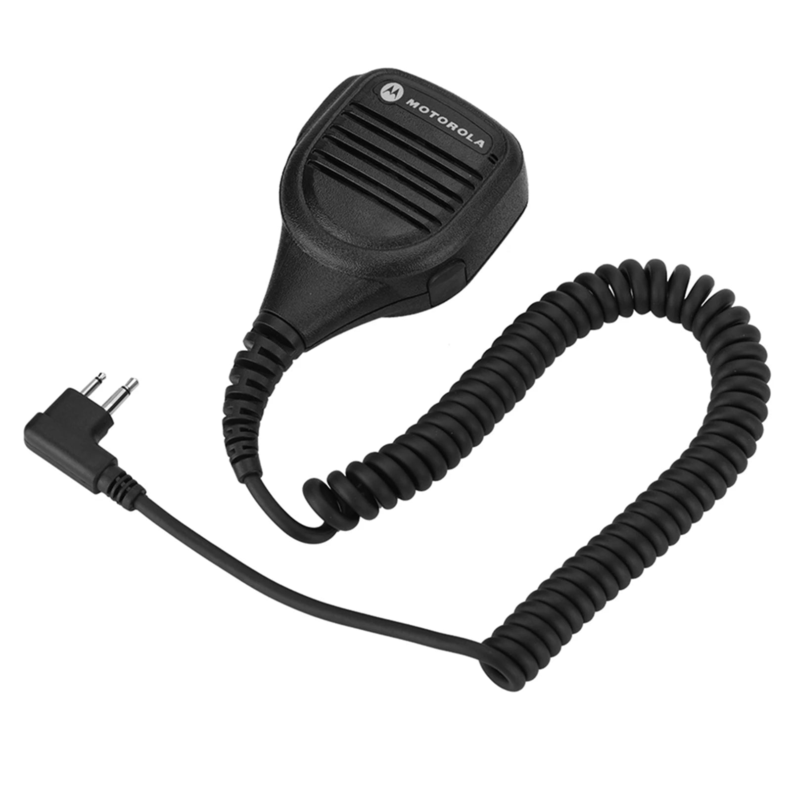 Headphone Jack Speaker Mic Walkie Talkie Radio Hand Microphone Steel