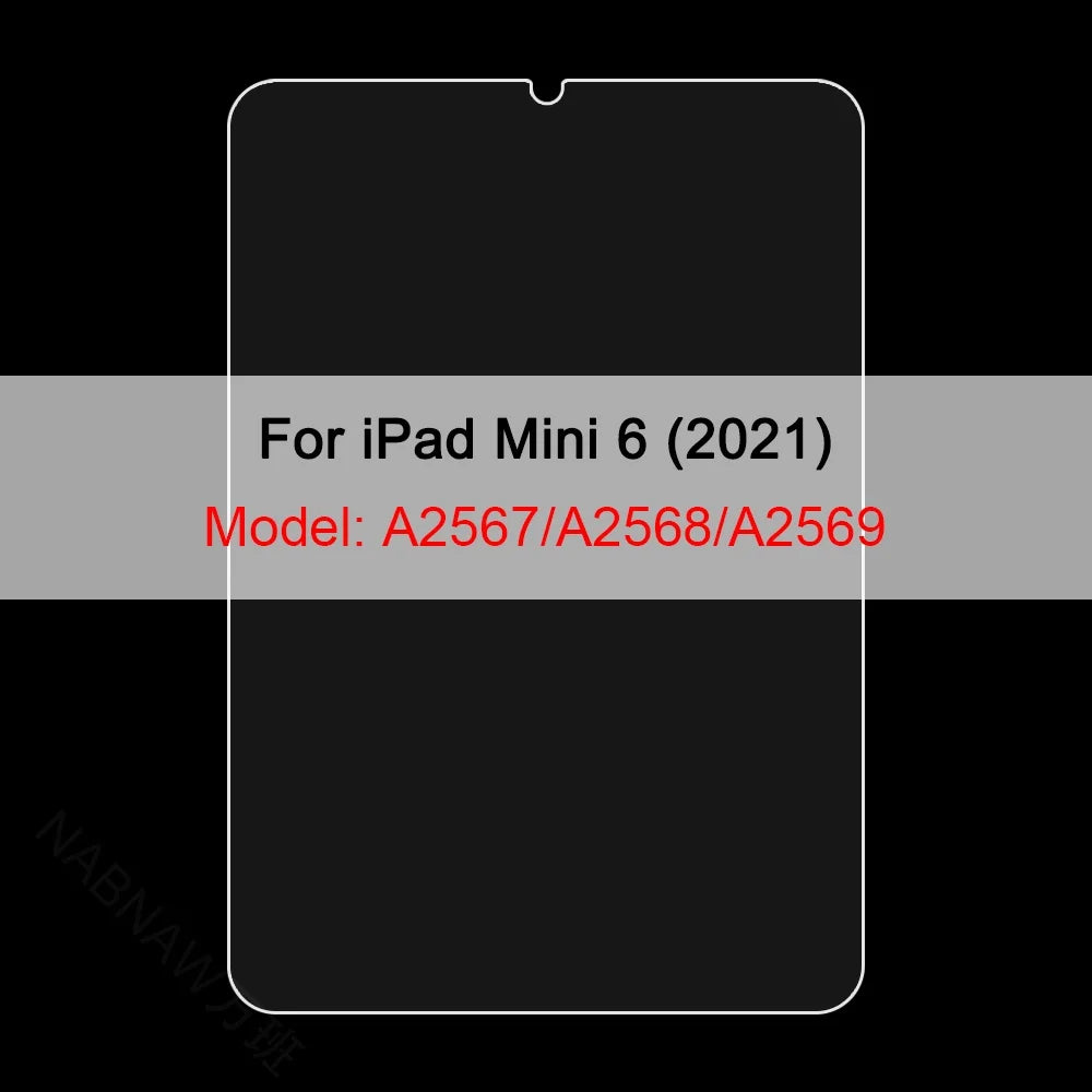 3pcs Tablet Drawing PET Film Touch Sensitive For iPad 10th 9th 8th 7th Mini 6 Air 5 4 Pro 11 Screen Protector Desktop Accessory Zpaxo mini 6