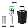 Pressure Washer Hose Insert Fittings D14 D15mm Ring Nut M22 Car Water