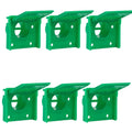 Hive Beekeeping Tool Entrance Gate Plastic Excluder Barrier Efficient Airflow Design for Bee Hives Boxes Honey Flow System Zpaxo green