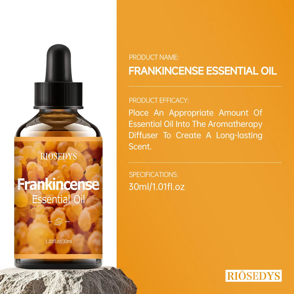 Frankincense essential oil natural fragrance, is suitable for body massage treatments ,hair care anddiffuser Zpaxo