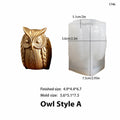 3D Owl Silicone Mold – Candle, Plaster & Resin Craft Mold