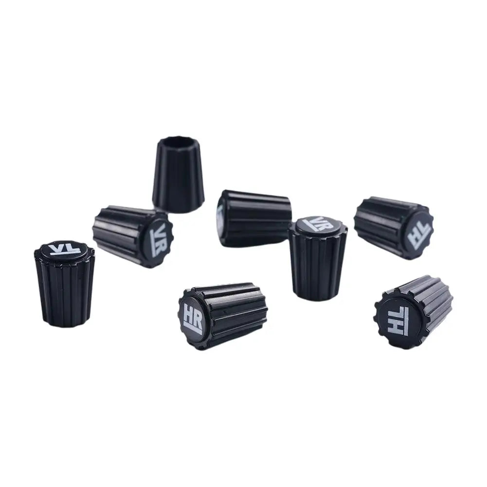 8-Pack Tire Valve Stem Caps – Universal ABS Dustproof Covers