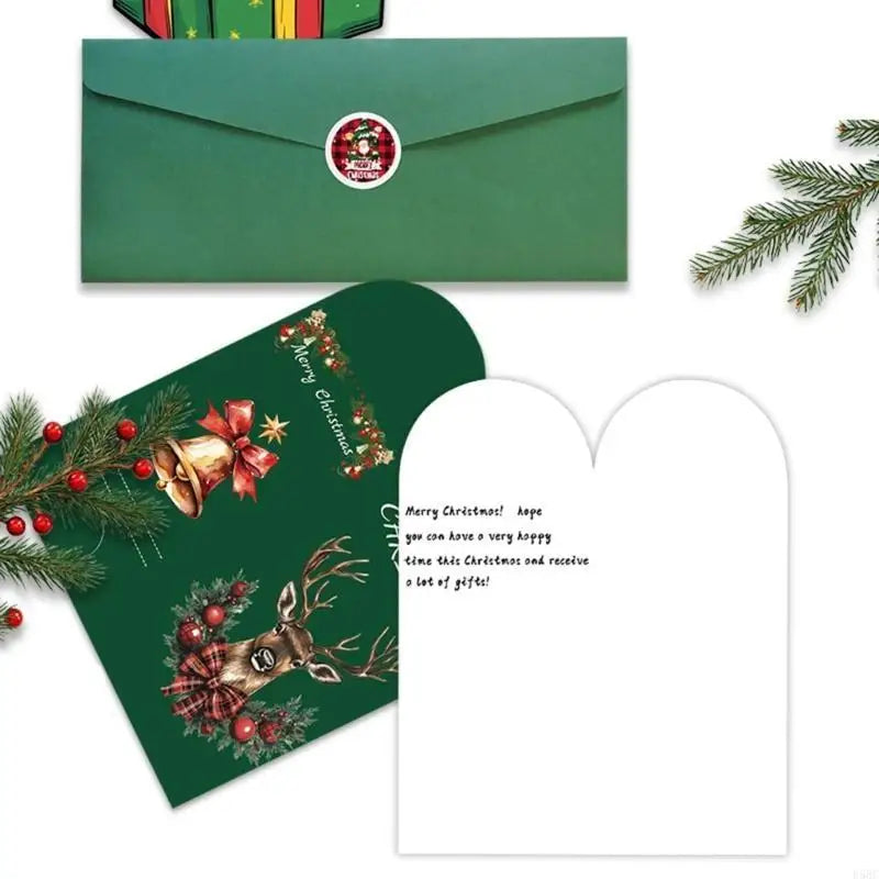 Elegant Holiday Season Greeting Card Corporate Gifting Envelope