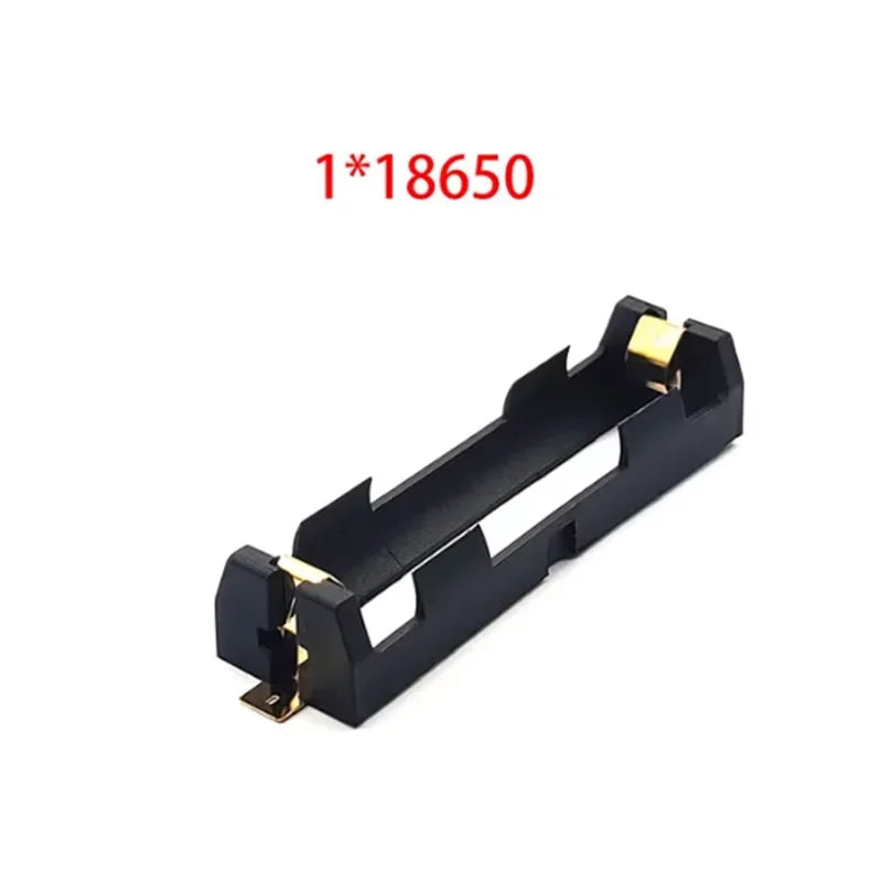 18650 battery box, single and double, with three or four SMT patches inserted directly into 1-4 SMD battery holders Zpaxo 18650 SMD 1 bit
