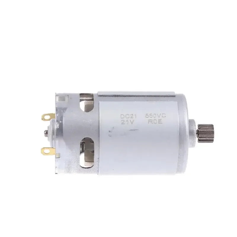 550 28000RPM Electric Saw Motor 21V 14 Teeth Gear Micro DC Mini Zpaxo