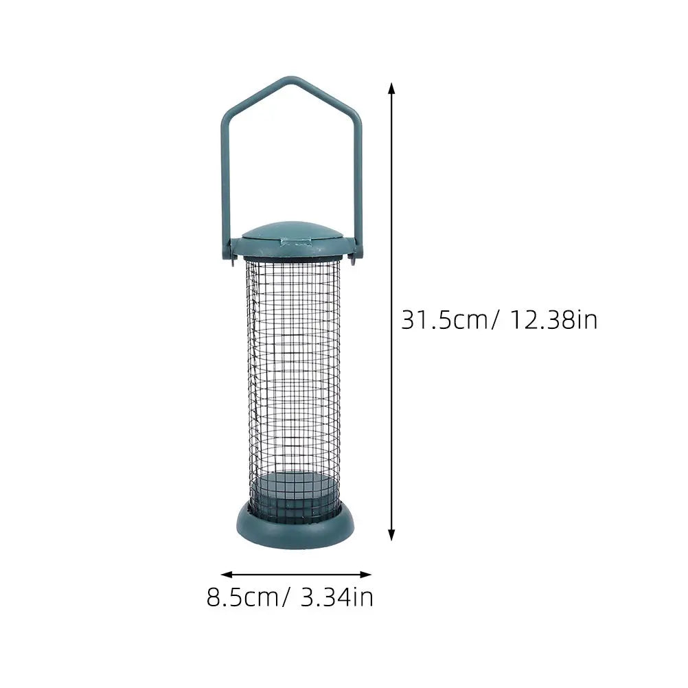 Metal Outdoor Birds Feeder Hanging Garden Bird Feeding Tool Large