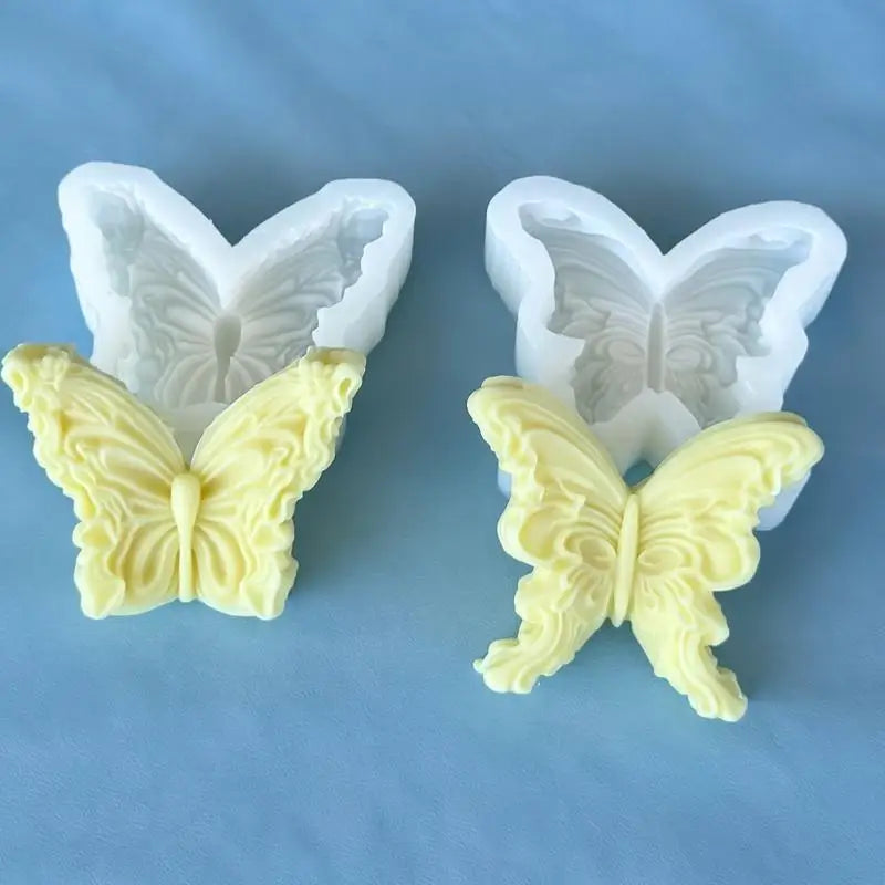 Silicone Mould Butterfly Scented Molds Casting Craft Supplies Baking