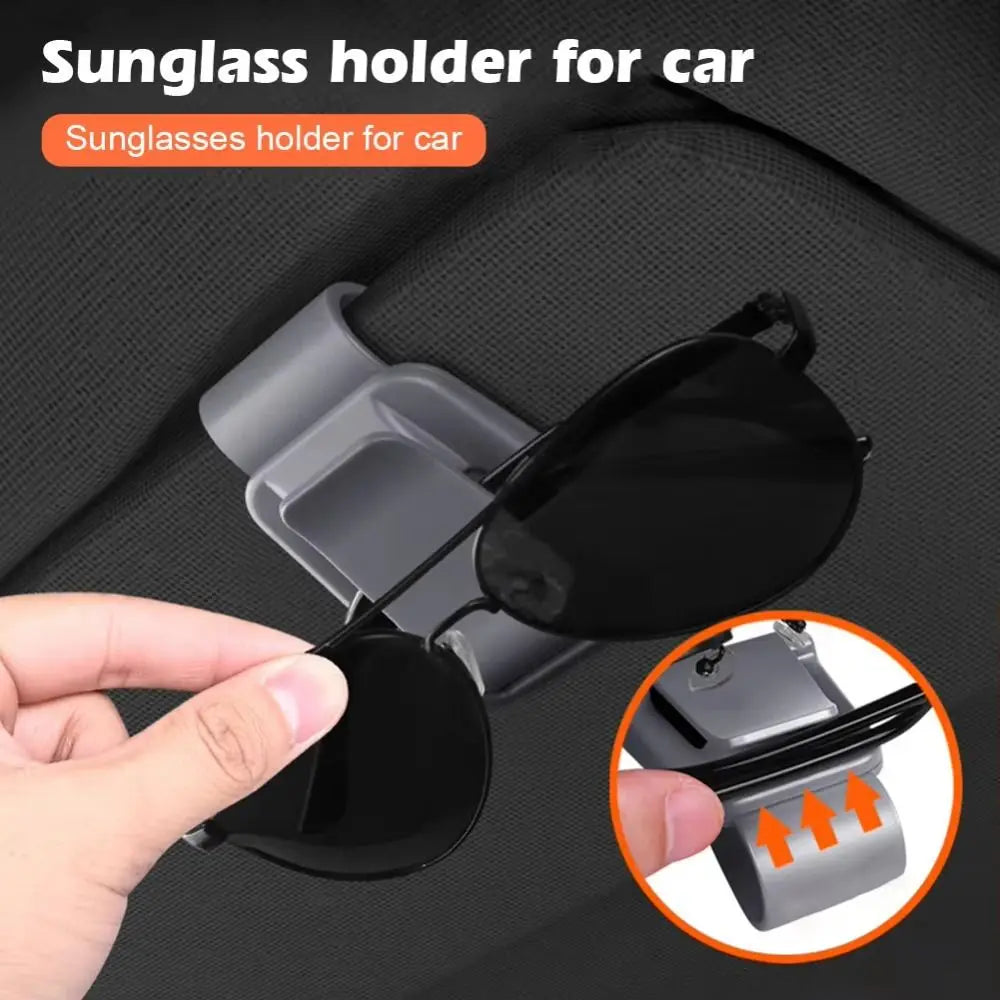 Portable Universal Car Glasses Clip Stable Shock-proof Sunglasses Zpaxo