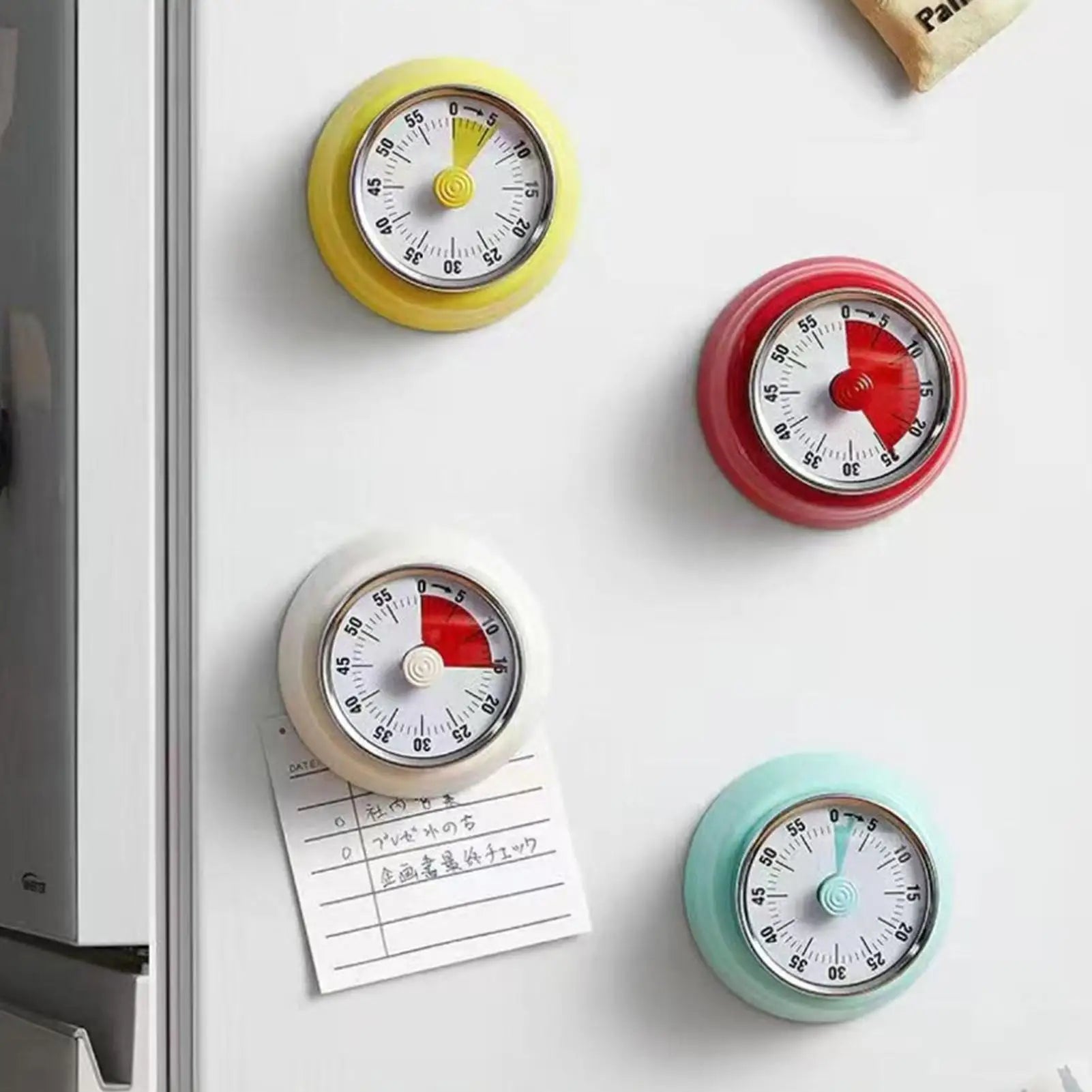 Mechanical Timer Cooking 75dB Loud Visual Countdown 60 Minute Manual