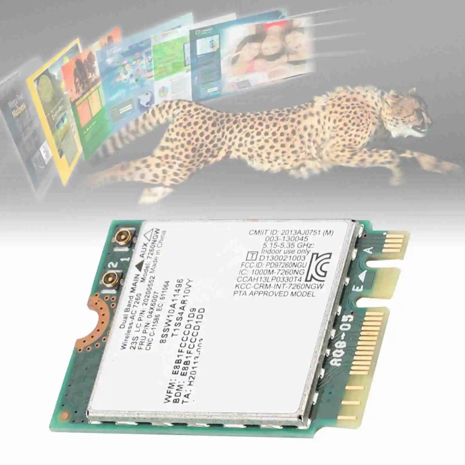 Network Card Intel Dual Frequency Wireless 7260 AC 867Mbps Special