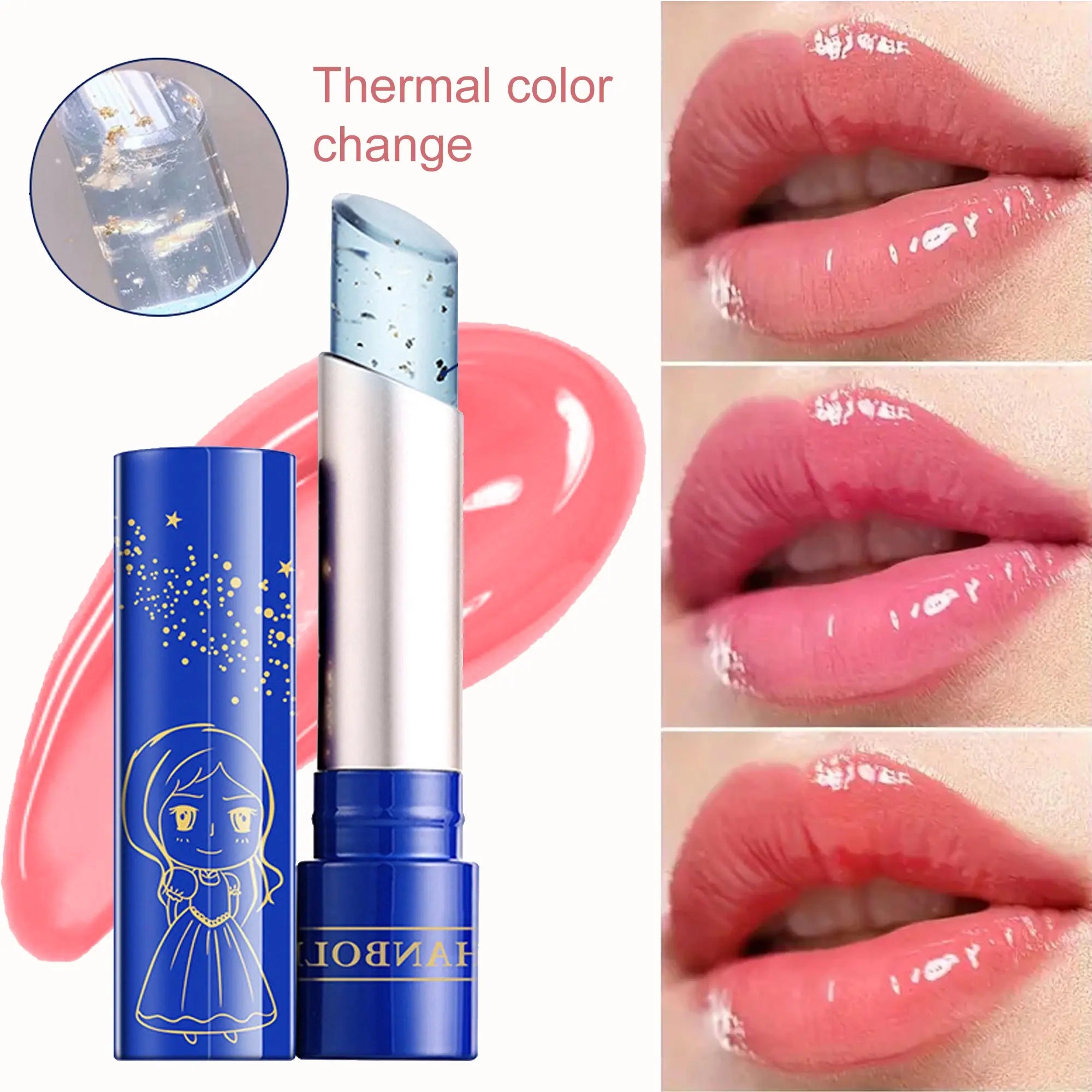 Star Brilliant Temperature Change Moisturizing Lipstick Crystal Jelly