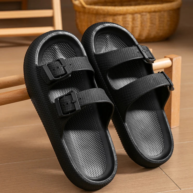 2025 Men's Outdoor Fashion Thick Sole Sandals Non-slip Shower