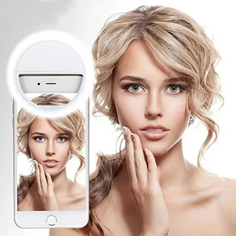 Phone Ring Light Video Call Beauty Fill Live Broadcast Shooting Zpaxo