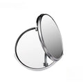 Small Stainless Steel Makeup Mirror Folded-side Design Lightweight Zpaxo A