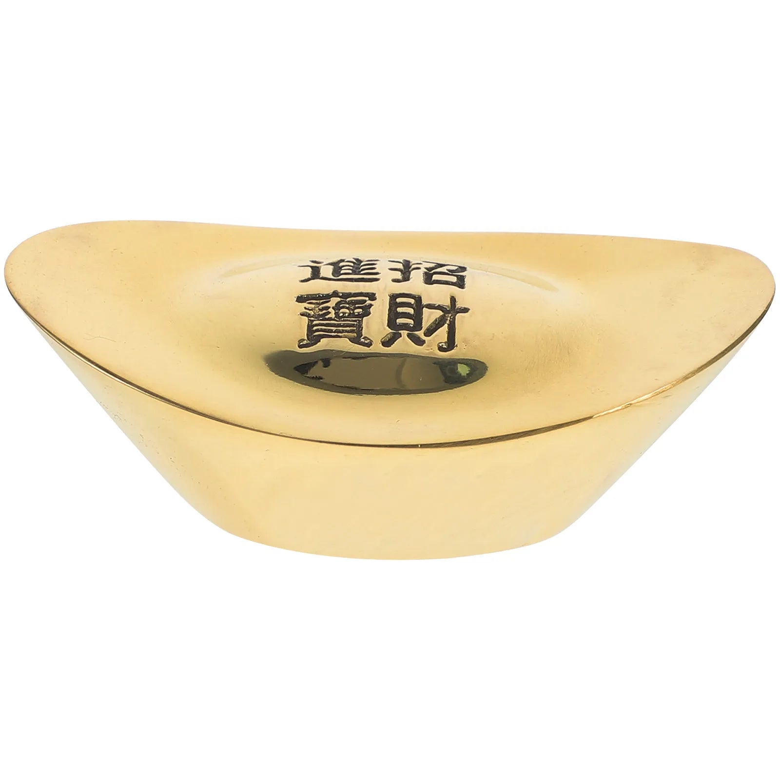 Mini Ingot Brass Wealth Ingots Yellow Gold Desktop Accessories Small