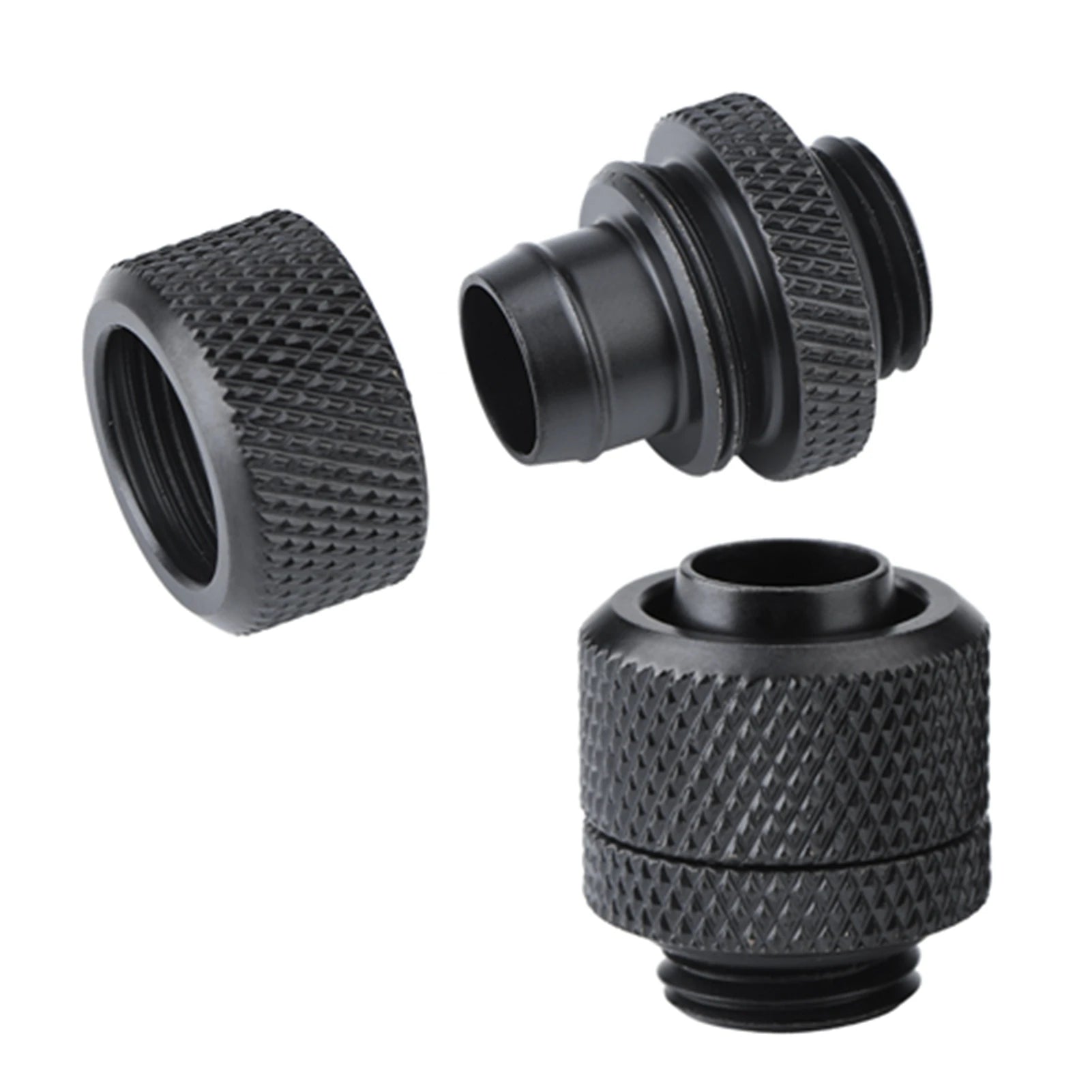 2PCS G1/4 Water Cooling Fitting Thread Flexible Tube Connector Brass Two touch Fitting for PC Water Cooling Zpaxo