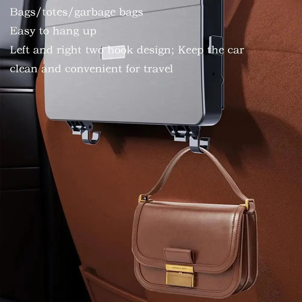 Multifunctional Car Backseat Organizer Portable Stable Food Tray Cup Zpaxo