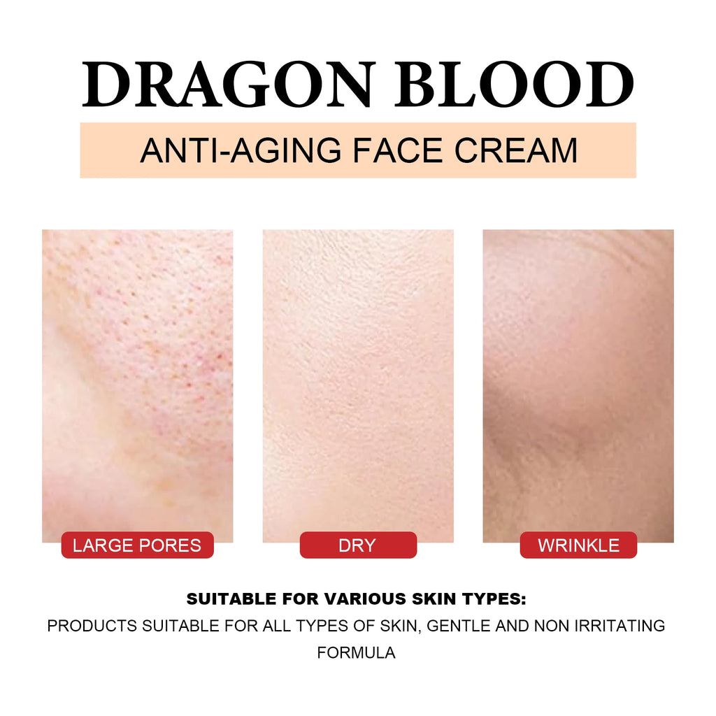 EELHOE Dragon's Blood Anti-Aging Skincare Set | Serum & Cream Anti-Aging Skincare Set Zpaxo