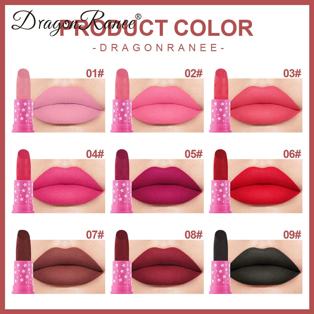 Lipstick Matte Versatile Waterproof Lip Gloss Long-Lasting Whitening Lip Mud Non-Fading Non-Stick Lip Gloss Zpaxo