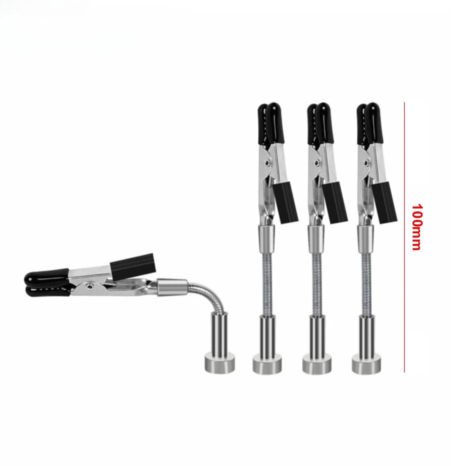 4/2 Arm Magnetic Soldering Helping Hands Flexible Third Hand PCB Clamp Universal Welding Repair Assistant Tools Zpaxo 4PCS