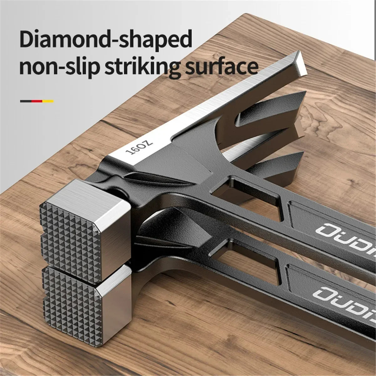 Multifunction Magnetic Claw Hammer Woodworking Non-slip Shockproof