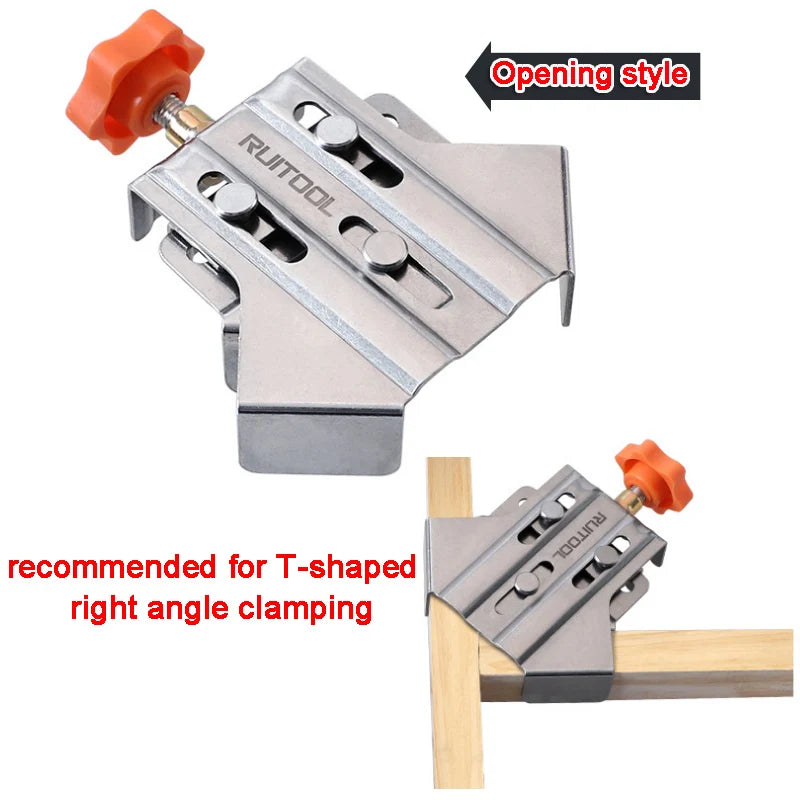 90° Right Angle Corner Clamp – Stainless Steel Woodworking Tool Corner Clamp Zpaxo
