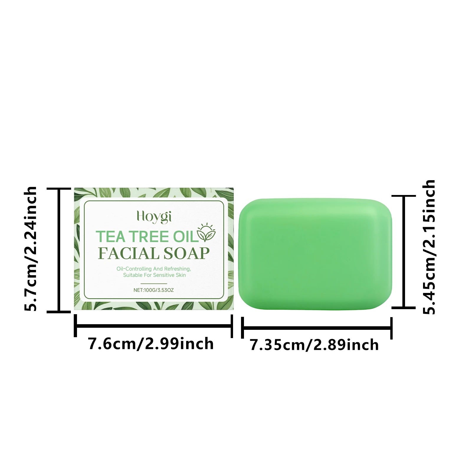 Hoygi Soothing Face Cream Set – Tea Tree, Centella & Aloe Face Moisturizer Set Zpaxo Tea Tree Soap