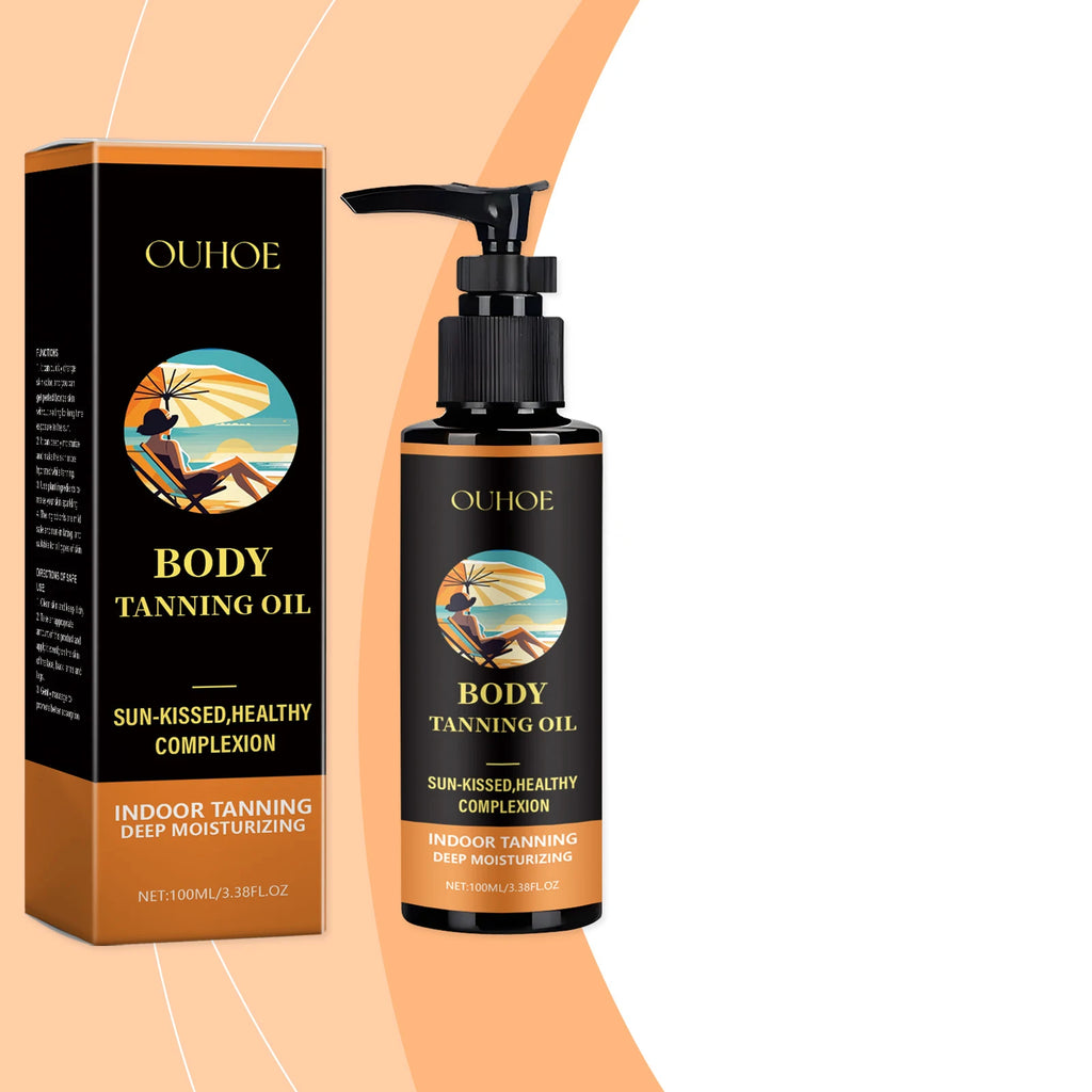 Moisturizing Tanning Oil – Natural Bronze Glow, 100ml Tanning Oil Zpaxo