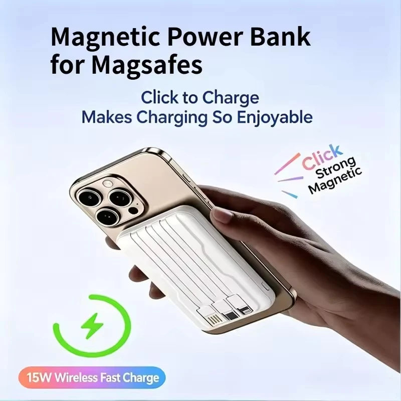 Magnetic Power Bank for Magsafes 20000mAh Wireless PD 22.5W Fast Charger Powerbank External Battery for IPhone Xiaomi Samsung Zpaxo