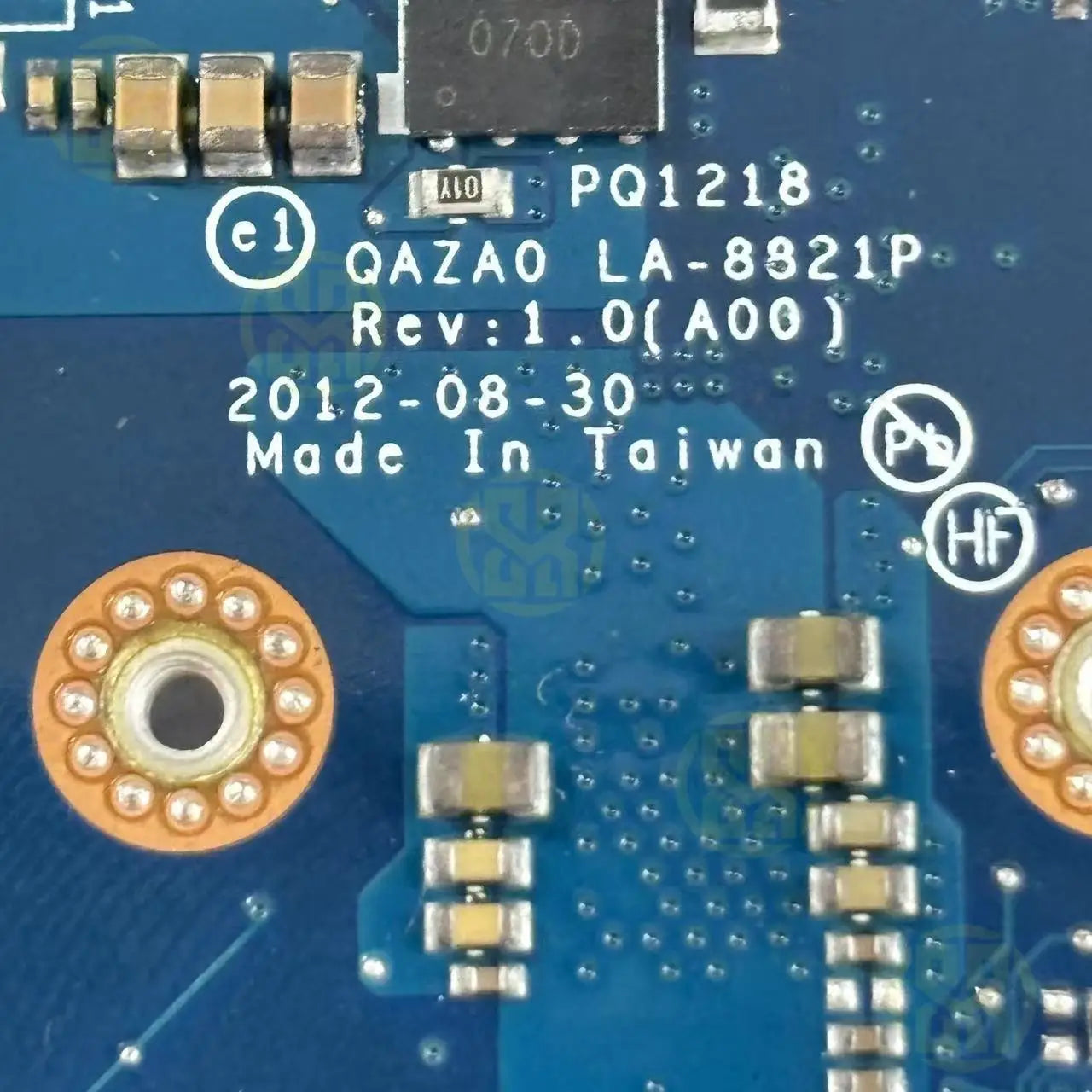 CN-0P3CG7 0P3CG7 P3CG7 Dell 9Q23 Laptop Motherboard QAZA0 LA-8821P