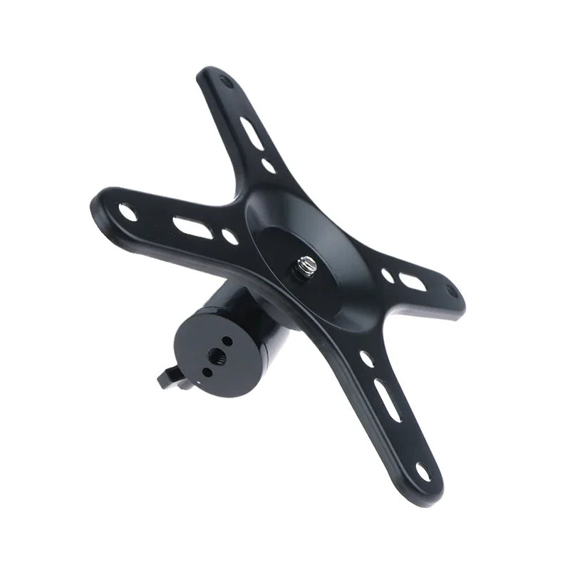 1Set Portable Monitor Mounting Bracket Plate VESA 1/4 Inch Screw Hole To 100x100MM 75x75MM M4 Screw Set Wall Mount Holder Zpaxo