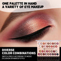 34 color eyeshadow palette with brush, matte shimmer Multicolor, High paint waterproof and Sweat resistant, Music Festival Hallo Zpaxo Eye shadow palette