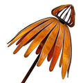 Metal Yard Art Weather Resistant Rusted Garden Decor Stakes Lawn