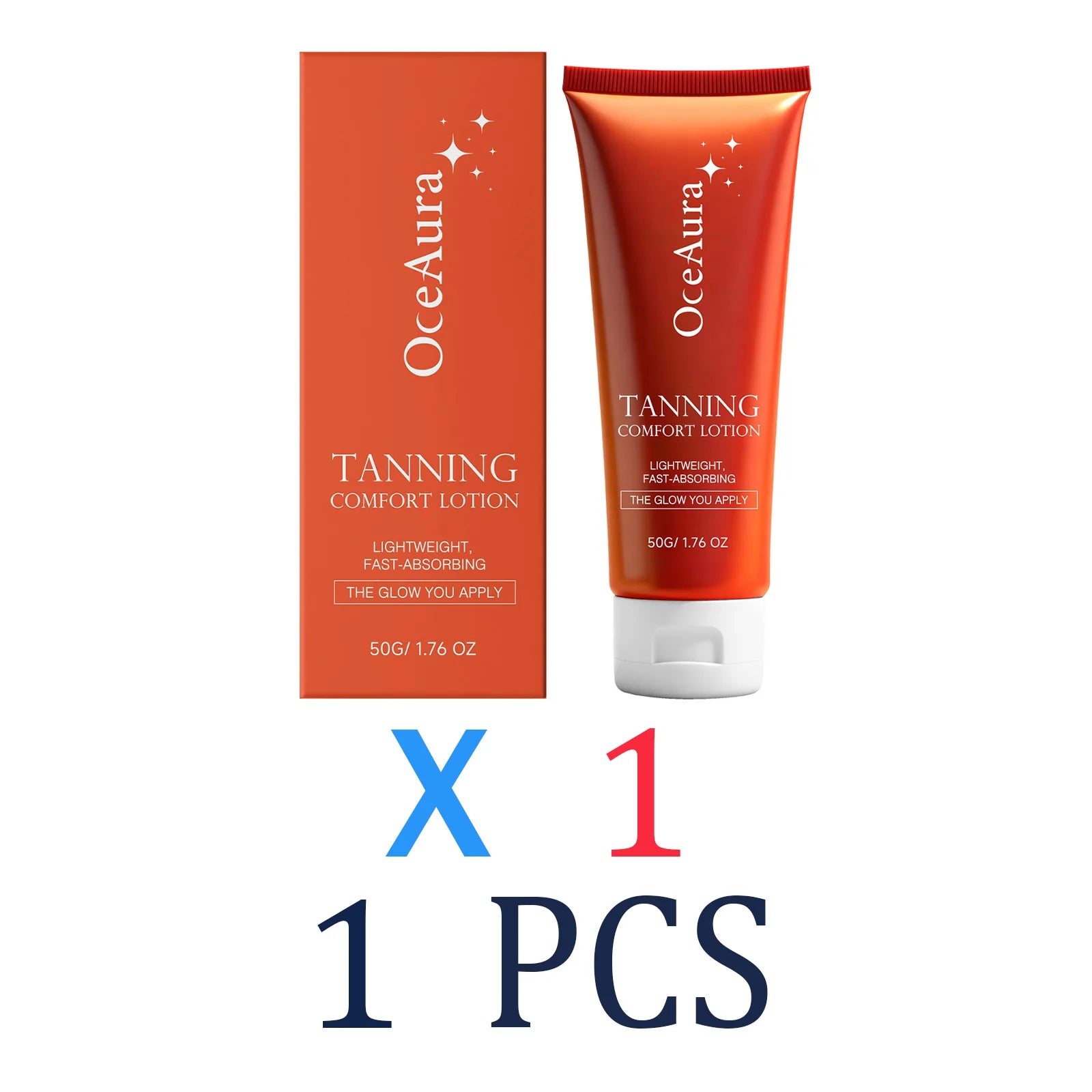 Nourishing Body Lotion Self Tanner Natural Glow Hydrating Sun Kissed Fast Drying Streak Free Long Lasting Moisturizing 50ml DHA Zpaxo 1 Pcs