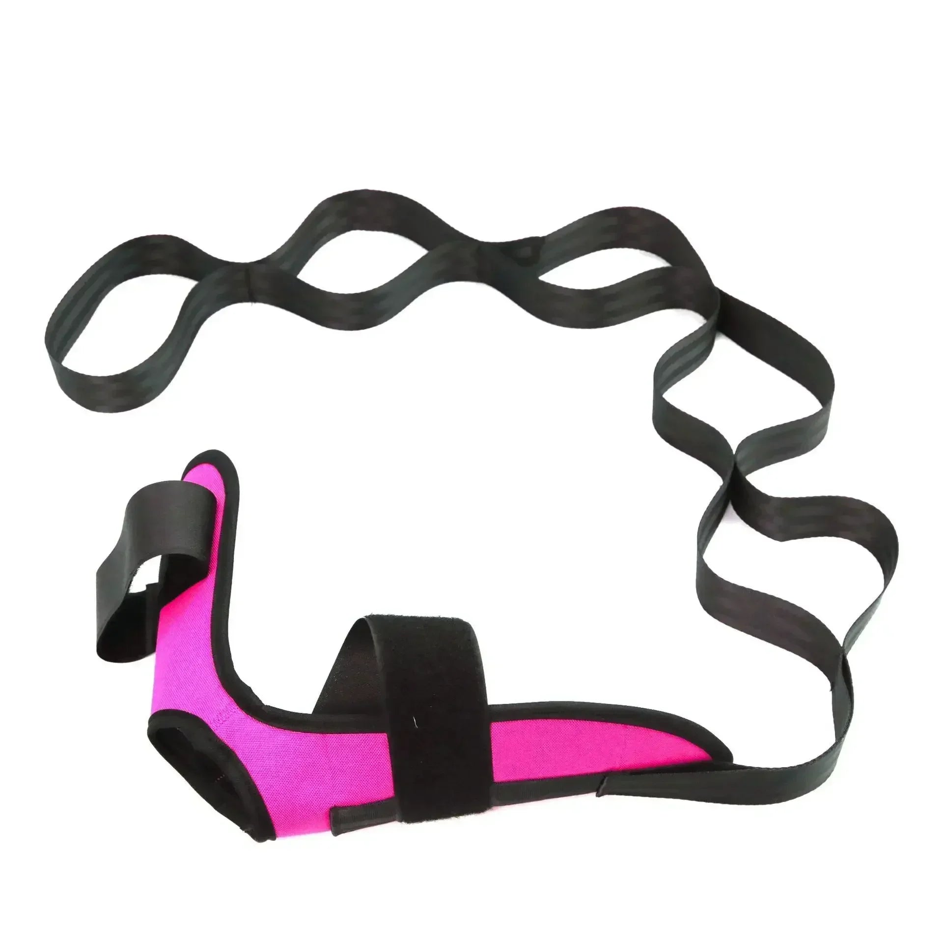 Yoga Leg Stretcher Strap – Ballet, Dance & Gymnastics Flex Belt Yoga Stretch Strap Zpaxo Pink