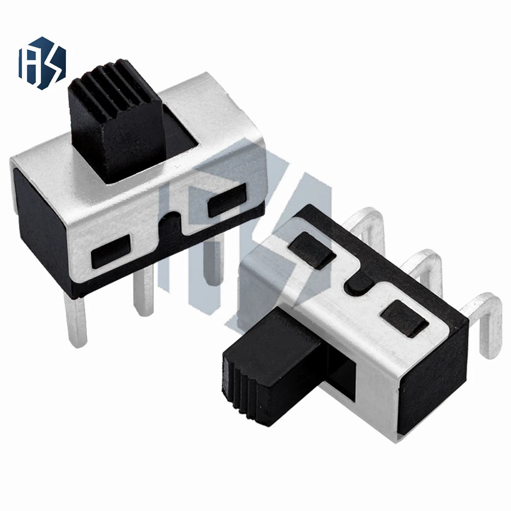 10Pcs SS12D10/SS12D11/SS12D06 3Pin Toggle Switch, 3A 250V Straight Pin Power Switch Zpaxo
