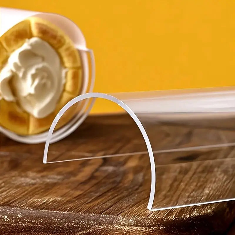 Acrylic U-Shaped Cake Roll Mold – Semicircle Shaping Retainer